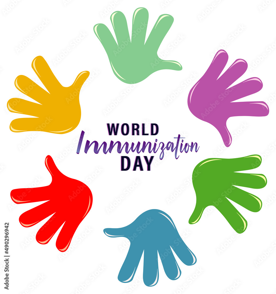 Poster design for world immunization day Poster design for world immunization day