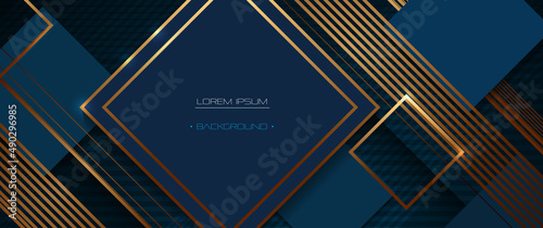 Vector abstract line pattern, digital hi tech technology design and light effect. High speed movement and connection, dark blue background. Illustration futuristic, communication, cyberspace concept