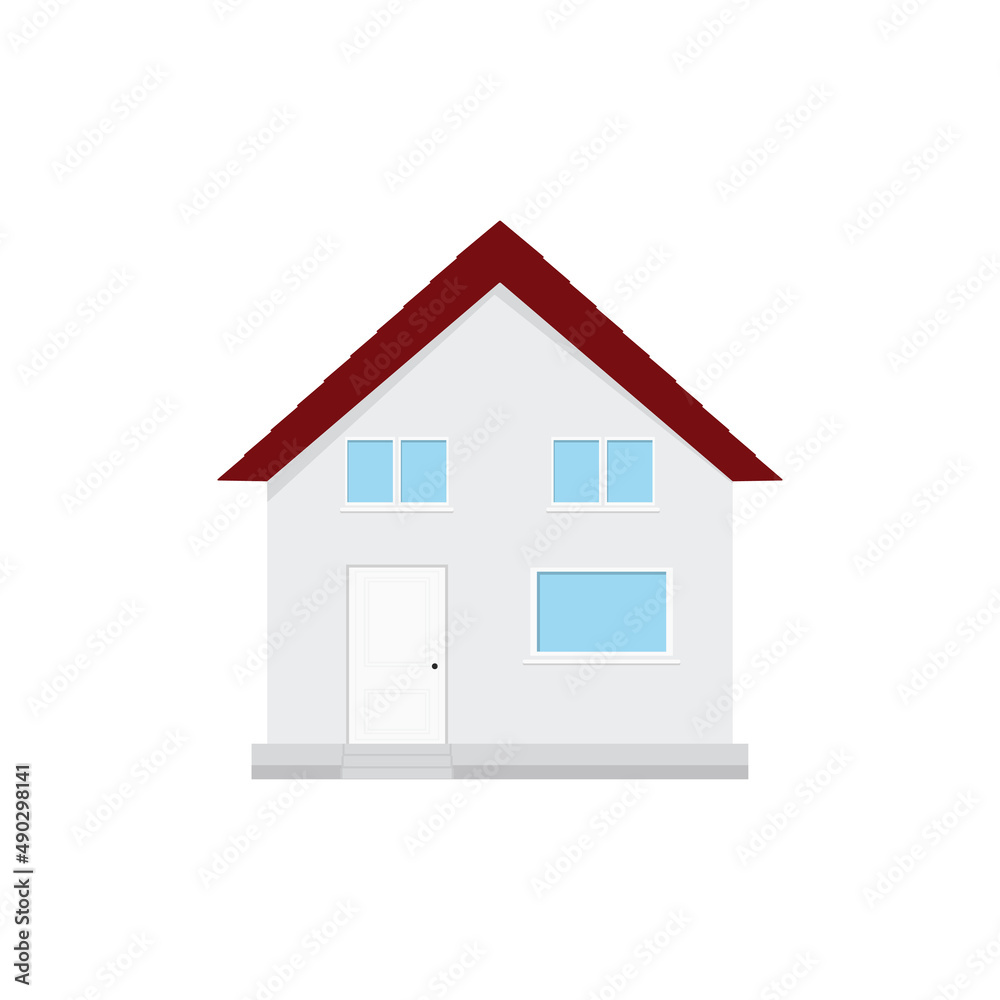 House red roof icon House red roof icon