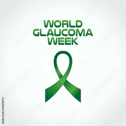 vector graphic of world glaucoma day good for world glaucoma day celebration. flat design. flyer design.flat illustration.