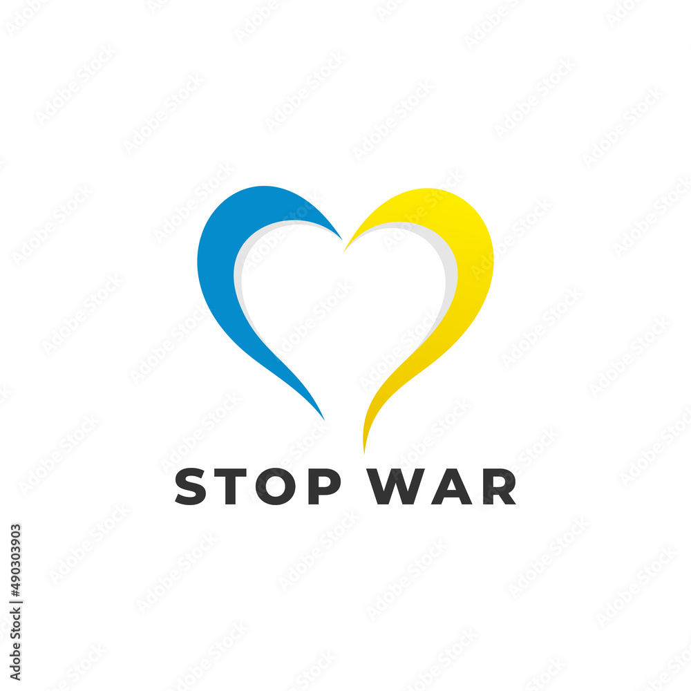 ukraine heart shapes, heart logo