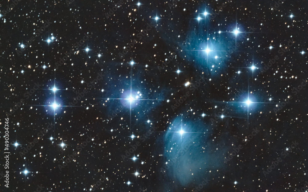 Les Pléiades, M45 Les Pléiades, M45