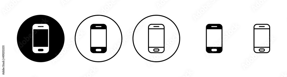 Phone icons set. Call sign and symbol. telephone symbol Phone icons set. Call sign and symbol. telephone symbol