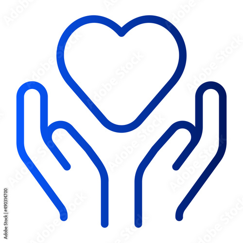 voluntary gradient icon