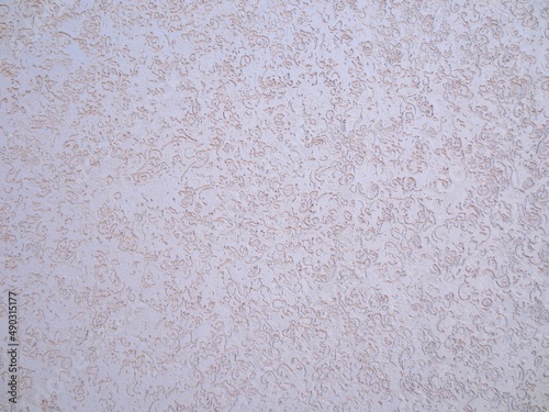 White Raw Concrete Wall Texture Background Suitable for Presentation and Web Templates with Space for Text.