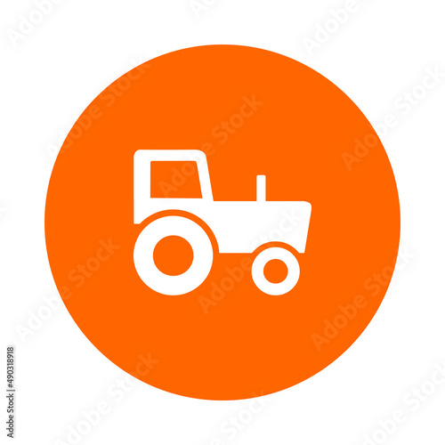 Traktor und Kreis