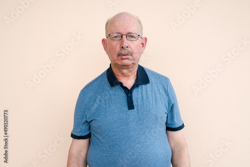 Portrait of senior man looking at camera © Ranta Images