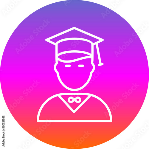 Male Student Icon