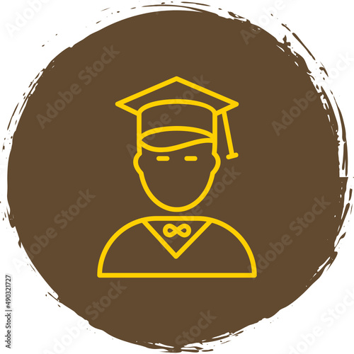 Male Student Icon