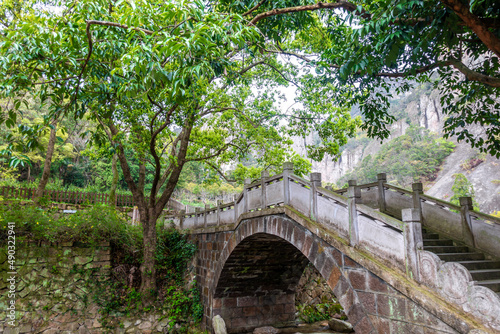 Scenery of Yandang Mountain National Geopark, Wenzhou city, Zhejiang Province, China