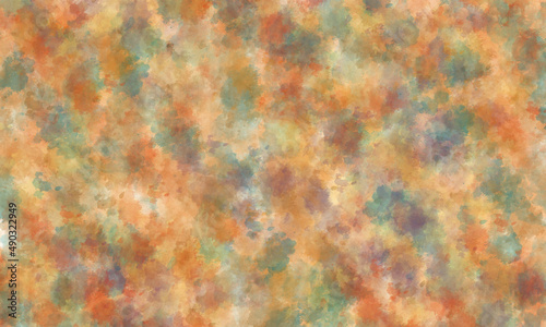 Abstract translucent watercolor background. Cloud texture