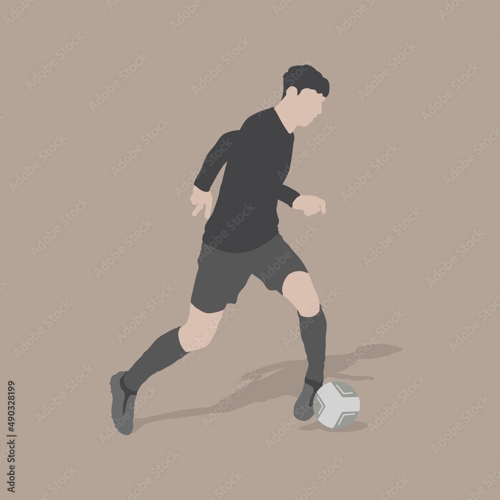 Fototapeta premium person running