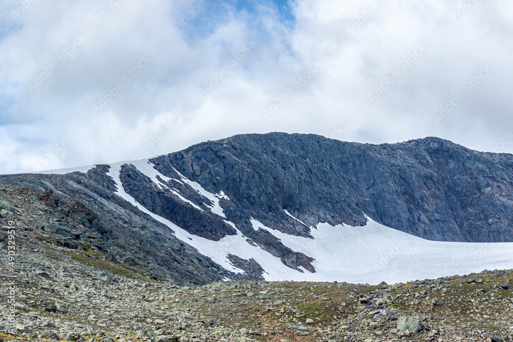 Mountain landscape in the north wilderness Mountain landscape in the north wilderness