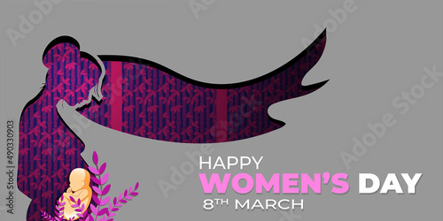 vector illustration for international women's day