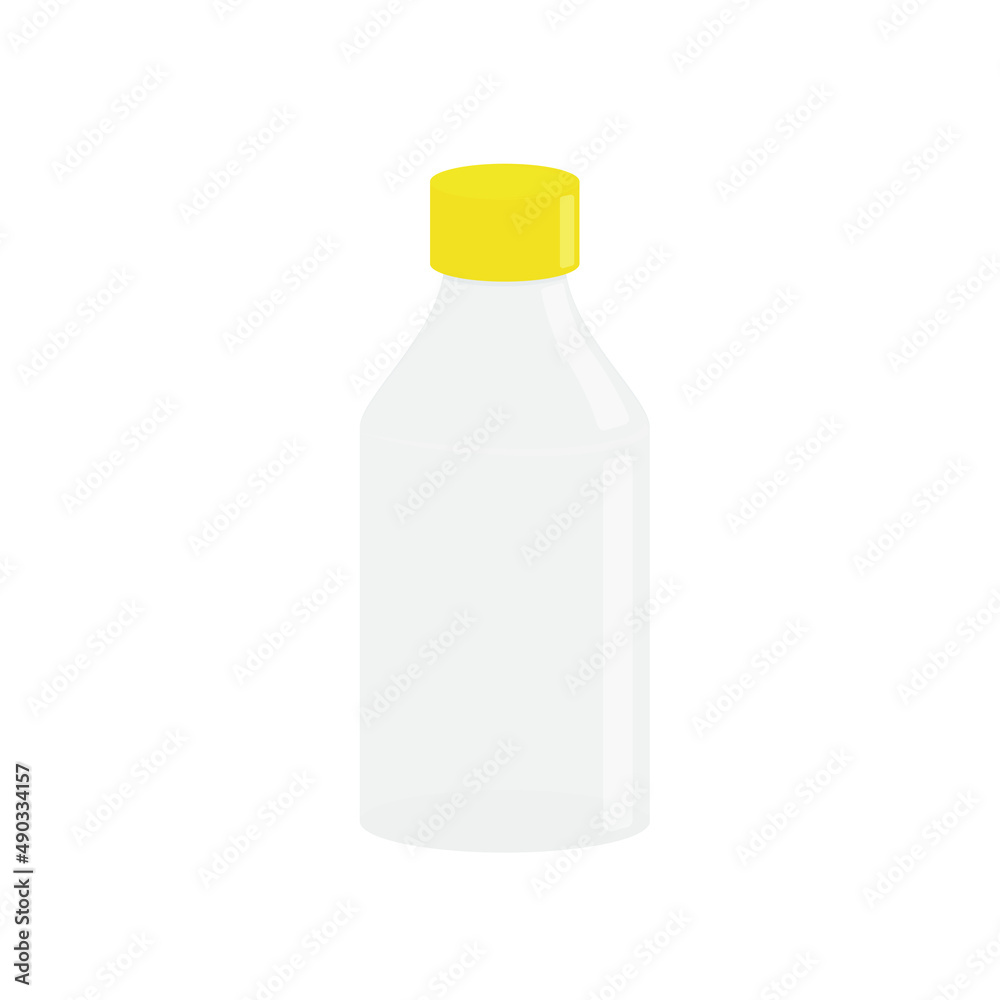 Mini bottle mockup illustration vector. Bottle vector editable Mini bottle mockup illustration vector. Bottle vector editable