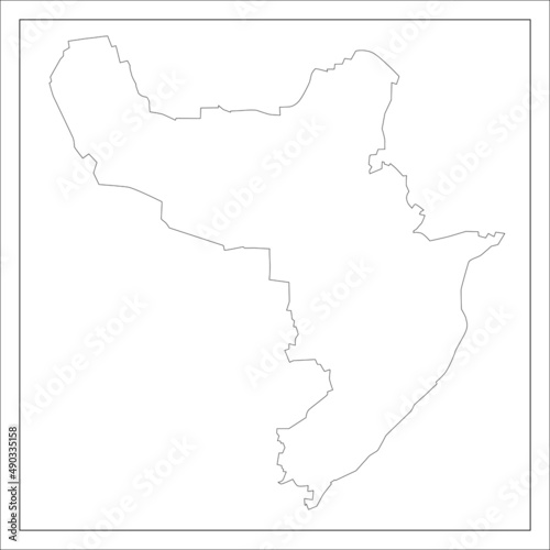 中野区の地図です。
