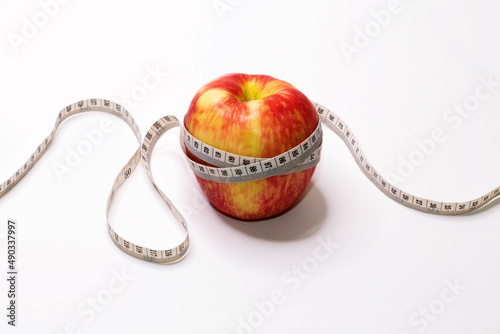 An Apple and Measuring Tape