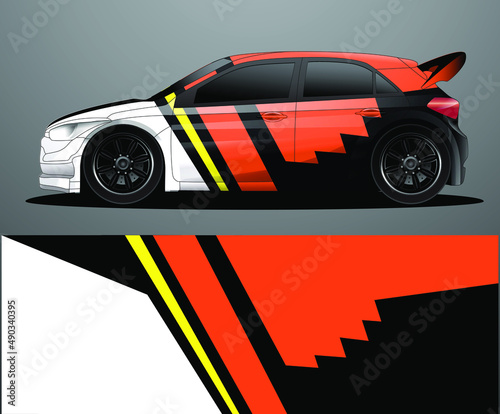 Rally car decal graphic wrap vector, abstract background
Rally car decal graphic wrap vector, abstract background
 photo