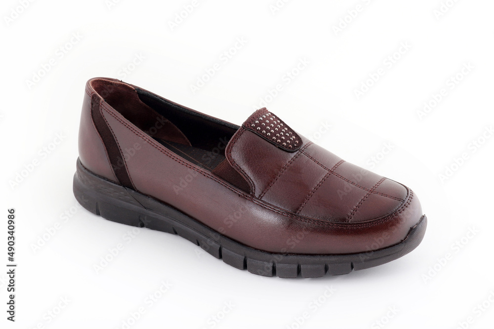 Leather and comfortable women's shoes. Leather and comfortable women's shoes.