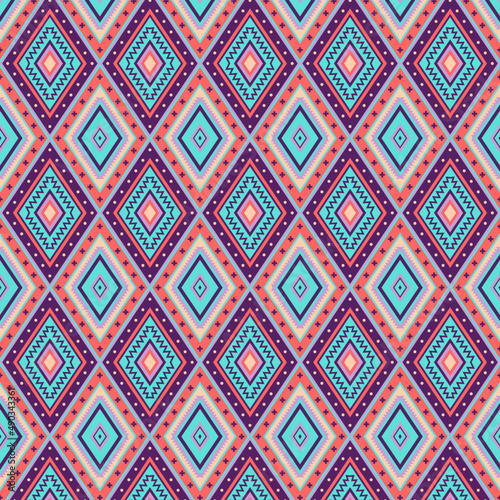 Ethnic pattern colombian wayuu 