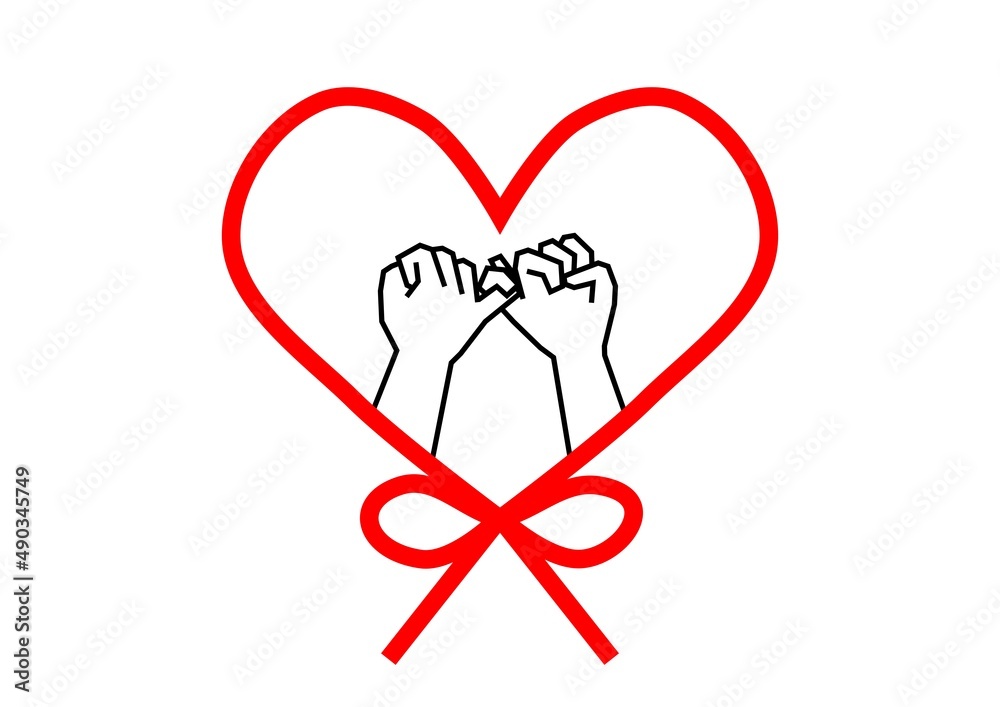 指切りげんまん の画像 63 件の Stock 写真 ベクターおよびビデオ Adobe Stock