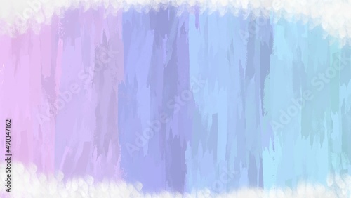 Rainbow painting art pastel texture background
