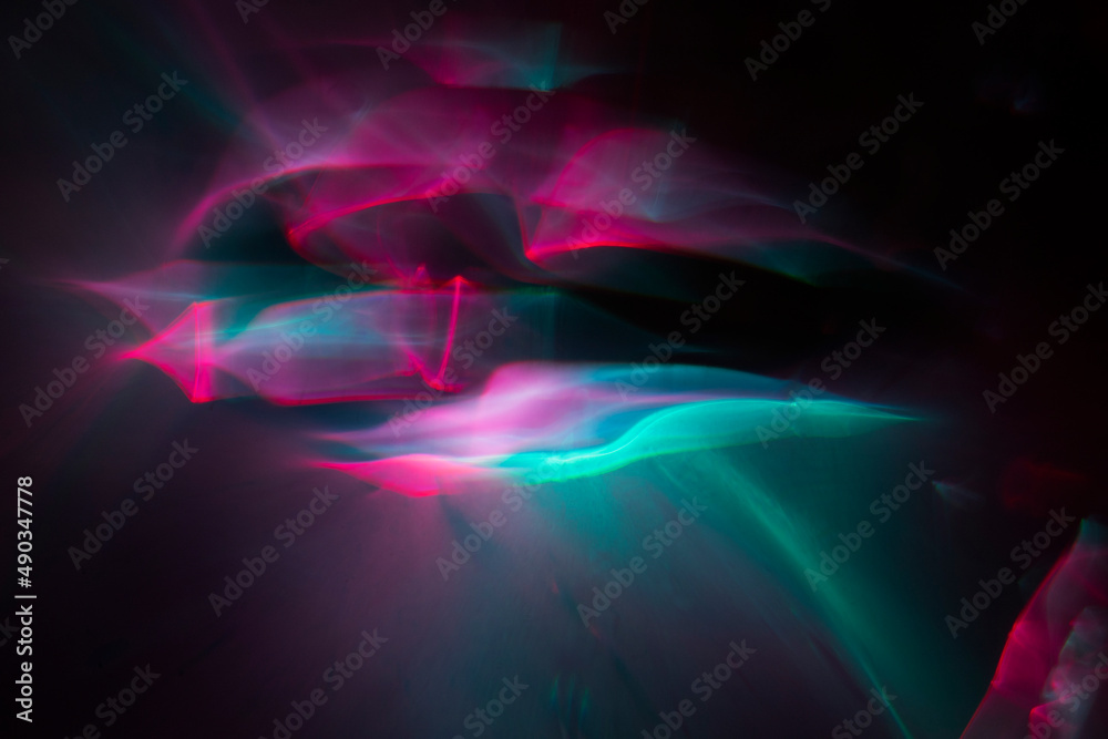 Fototapeta premium 抽象的な空間を表現しました。