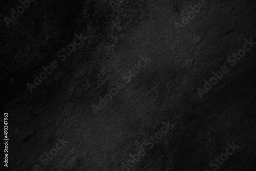 Black stone background dark slate, sandstone © Ammak