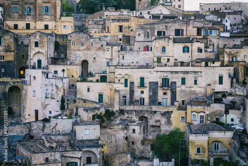 Beautiful view of Matera. City of Basilicata.