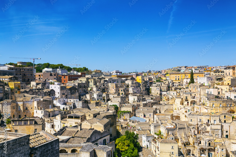 Fototapeta premium Beautiful view of Matera. City of Basilicata.