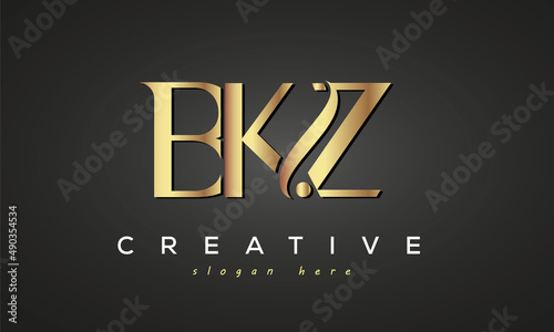 BKZ creative luxury logo design photo