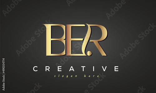 BER creative luxury logo design
