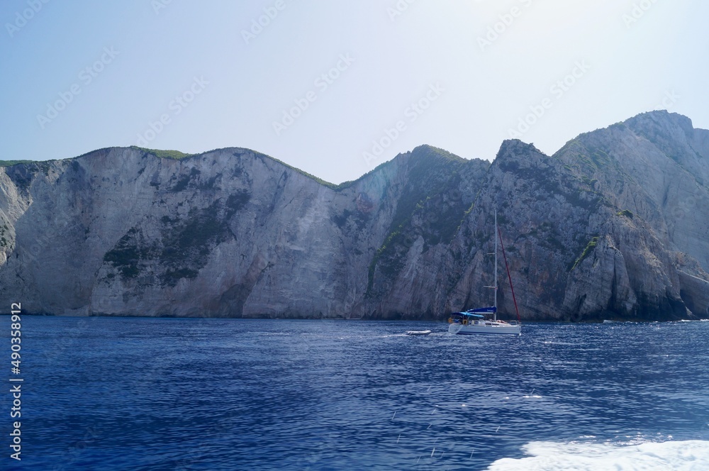 boat on the sea