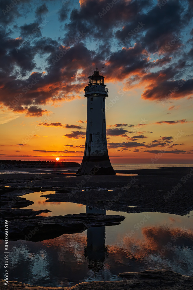 Fototapeta premium New Brighton Lighthouse