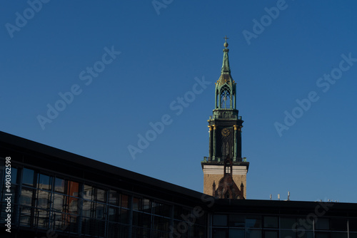 Turm Parochialkirche Berlin photo