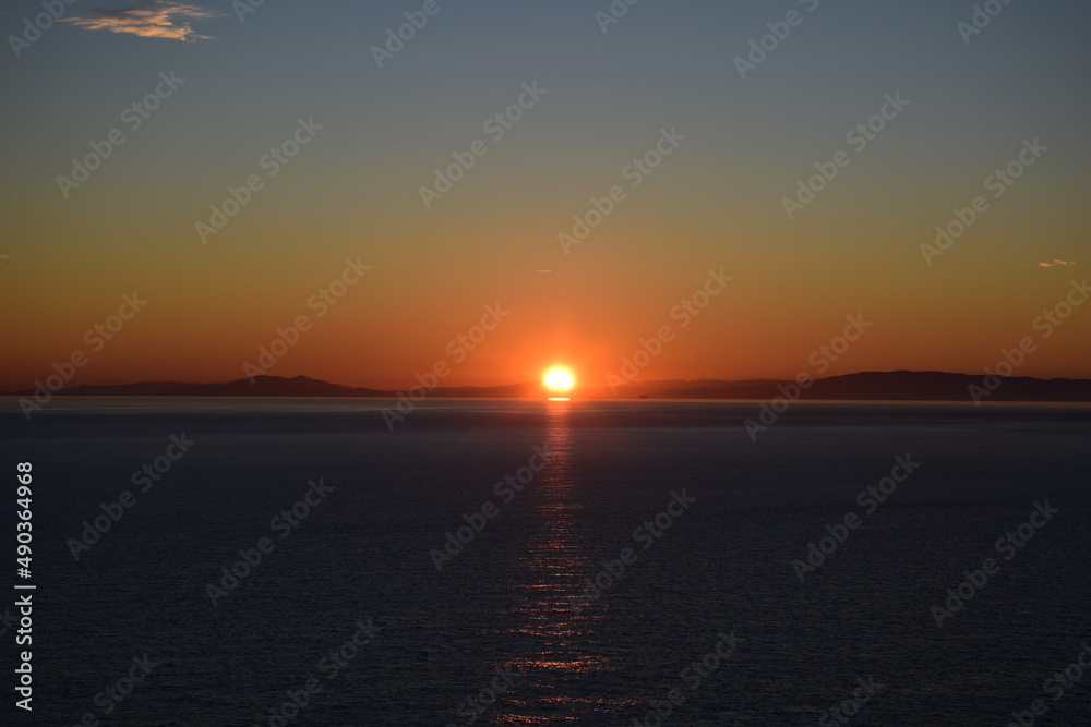 Obraz premium Sunset sea