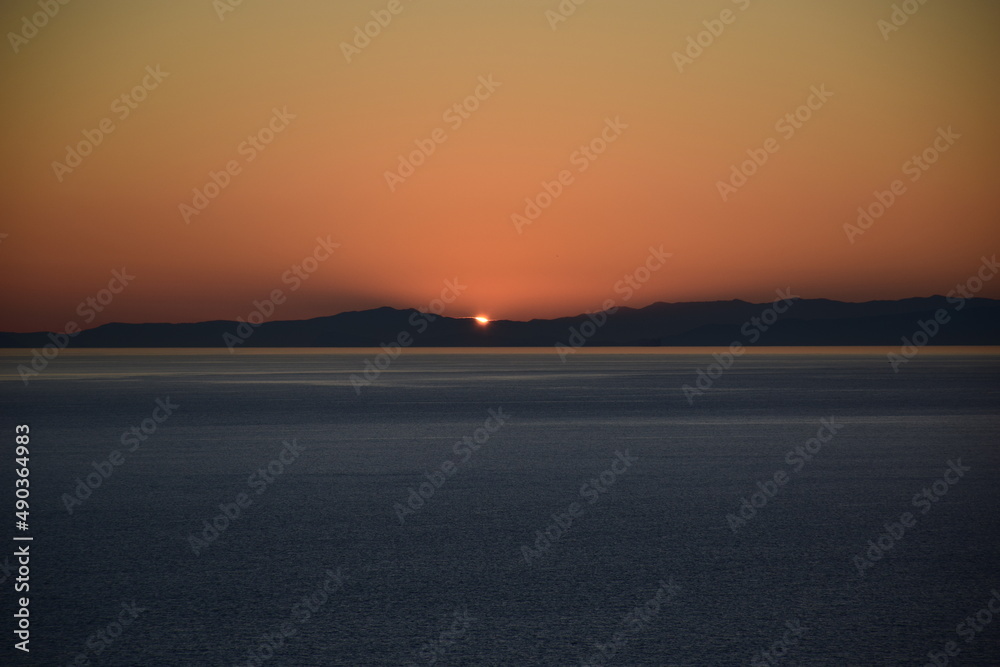 Obraz premium Sunset sea