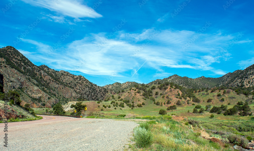 Beautiful Colorado mountains scenery Beautiful Colorado mountains scenery
