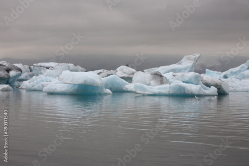 Island - Jökulsárlón - Gletscherflusslagune / Iceland - Jökulsárlón - Glacier river lagoon / photo