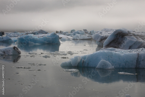 Island - Jökulsárlón - Gletscherflusslagune / Iceland - Jökulsárlón - Glacier river lagoon / photo