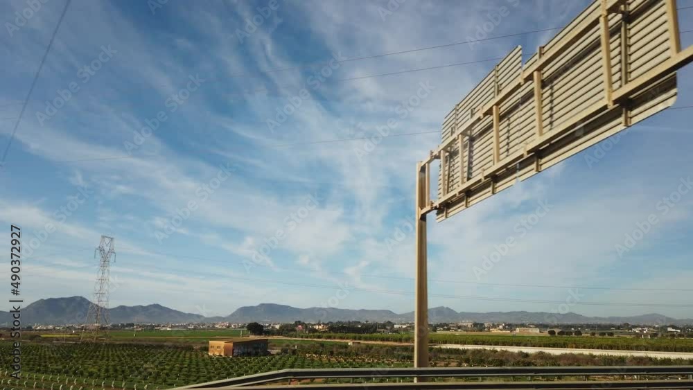 Europe, Spain , Murcia and Alicante march 2022 - agricultural fields cultivated for the production of fruit and vegetables - vegetable garden of Europe in Spain Europe, Spain , Murcia and Alicante march 2022 - agricultural fields cultivated for the production of fruit and vegetables - vegetable garden of Europe in Spain