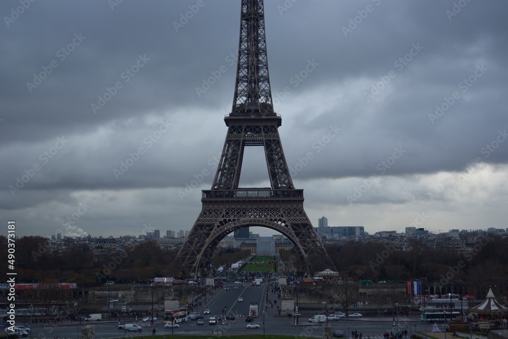 Naklejka premium eiffel tower