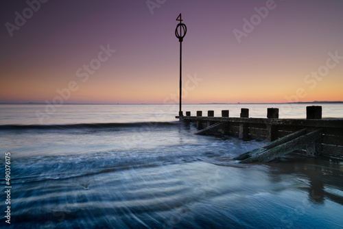 Edinburgh beach, located at portobello, scotland.