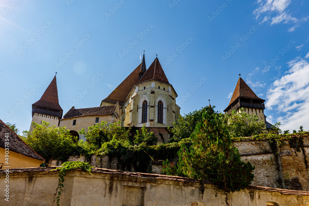 Fototapeta premium The historic castle church of Biertan in Romania 