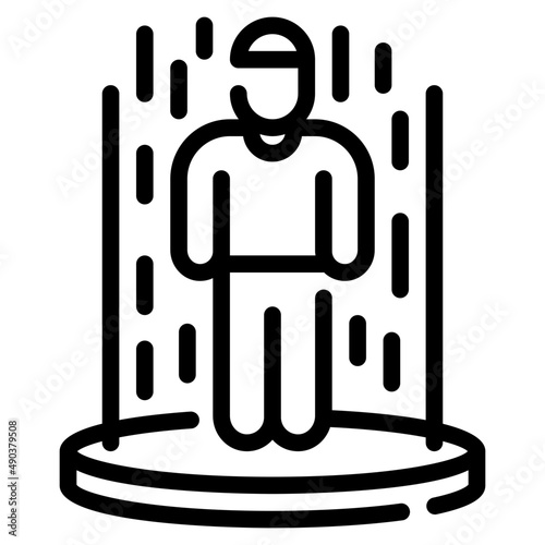 hologram line icon