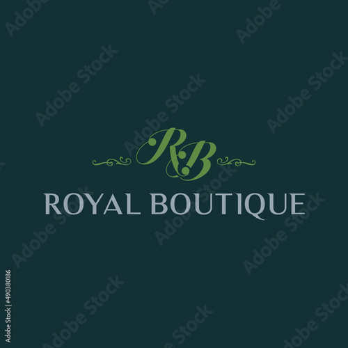 Boutique Logo Design Concept Template Vector for Fashion Business