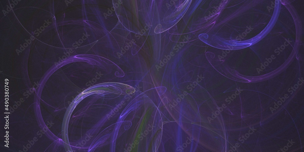 
3D rendering abstract multicolor fractal background