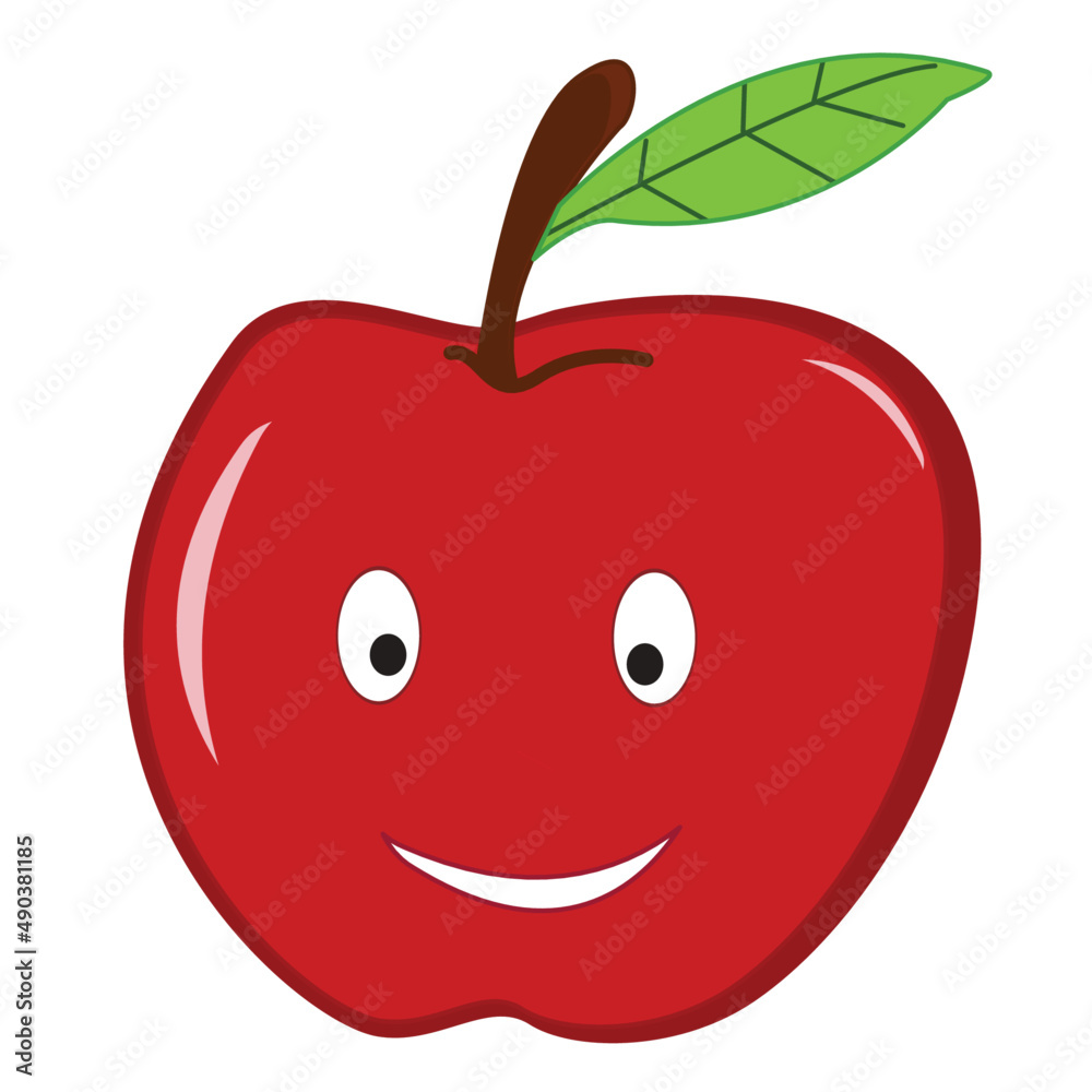 red apple cartoon fun red apple cartoon fun