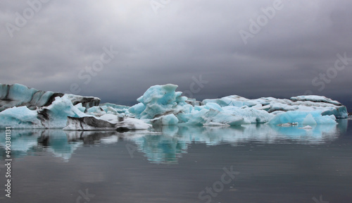 Island - J  kuls  rl  n - Gletscherflusslagune   Iceland - J  kuls  rl  n - Glacier river lagoon  