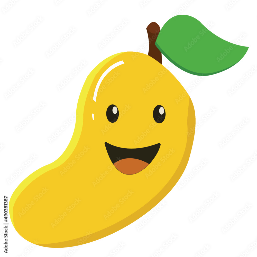yellow pear cartoon